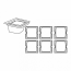 Bac gastro inox GN 1/6 17,6 x 16,2 x 15 cm - Gastronorme - AZ Boutique
