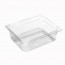 Bac gastronorme GN 1/2 en tritan BPA free 26.5x 32.5x 15cm - Gastronome - Paderno