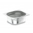 Bac gastronorme GN 1/4 en inox 26.5x 16.2x 2cm - Gastronome - Lacor