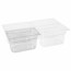 Bac gastronorme GN 1/4 en tritan BPA free 26.5x 16.2x 20cm - Gastronome - Paderno