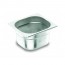 Bac gastronorme GN 1/6 en inox 17.6x 16.2 x 15cm - Gastronome - Lacor
