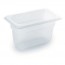 Bac gastronorme GN 1/9 en polypropylène 17.6x 10.8x 10cm - Gastronome - Lacor