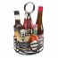 Porte-condiment noir en fer - AZ Boutique