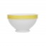Bol empilable blanc/jaune 51cl - Brush Jaune - Arcoroc