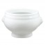 Bol potage tête de lion blanc 55 cl en porcelaine - Tête de lion - Cosy & Trendy