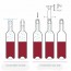 Bouchons à vin colorés - Lot de 3 (rose/bleu/violet) - Accessoires vin - Vacu Vin