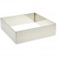 Cadre à pâtisserie carré en inox 6 x 6 x 4cm - Lacor