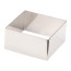 Cadre à pâtisserie carré en inox 8 x 8 x 4cm - Lacor