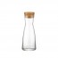 Carafe en verre transparent avec bouchon en liège 25 cl - Ypsilon - Bormioli Rocco