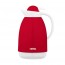 Carafe isotherme verre 1L rouge et blanche - Patio - Thermos