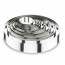 Cercle à mousse en inox 18/10 - hauteur 4cm - diamètre 10cm