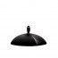 Cloche noire pour assiette en porcelaine 17cm - Savor - Chef & Sommelier