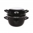 Casserole moules 24cm noire - Cosy & Trendy