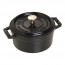 Cocotte en fonte ronde 10 cm noir mat - Fondamentales - Staub 