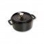 Cocotte en fonte ronde 18 cm noir mat - Fondamentales - Staub
