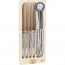 Coffret 6 couteaux  à steak laguiole tout inox - Laguiole - Jean Dubost