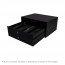 Coffret en bois noir pour ménagère 120/127 pièces
