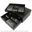 Coffret en bois noir pour ménagère 72/75 pièces