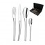Coffret ménagère 50 pièces inox 18/10 4mm finition miroir - Neuvième Art - Couzon
