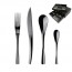 Coffret ménagère 75 pièces inox 18/10 - XY Black Miroir - Guy Degrenne 