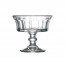 Coupe à glace 22cl empilable en verre pressé - Lot de 6 - Champagne - La Rochère