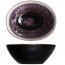 Coupelle ronde noire et violet 9cm - Laguna Viola - Cosy & Trendy