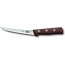 Couteau à désosser lame courbée 15cm - manche bois palissandre brun - Rosewood - victorinox