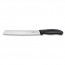couteau a pain lame 21cm manche synthetique noir - swissclassic - victorinox