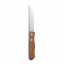 Couteau à steak inox lame laser manche en bois 20.5cm - Lot de 6 - Chuletero Blister - La Casa 