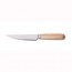 Couteau à steak manche en bois marron 22cm - Lot de 6 - Aneto - Comas