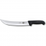 Couteau de boucher lame courbée 25cm - manche synthétique noir - Fibrox - Victorinox