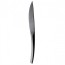Couteau de table inox noir 18/10 - Lot de 6 - XY Black Miroir - Guy Degrenne