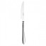 Couteau de table, manche plat, lame scie en inox 18/10 de 2,5mm finition miroir - Norway - Guy Degrenne