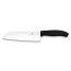 couteau santoku lame 17cm manche synthetique noir - swissclassic - victorinox