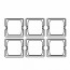 Couvercle GN 1/6 en inox pour référence 181.75 17,6X16cm - Gastronorme - AZ Boutique