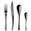 Cuillère à soda inox noir 18/10 - Lot de 6 - XY Black Miroir - Guy Degrenne