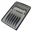 Cuillère à soupe acier inoxydable postiche gris marbré - Lot de 6 - Laguiole - Pradel Excellence 
