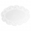 Dentelle ovale blanche en papier 35,7x26,5cm - Lot de 250 - Dentelles papiers - AZ boutique