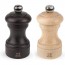 Duo moulins poivre et sel manuels 10cm bois de hêtre chocolat/naturel - Bistro - Peugeot