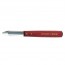 Eplucheur 1 tranchant manche bois foncé - lame 6cm - Classic - Nogent 3 étoiles