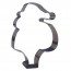 emporte piece inox pere noel - 20 x 15 cm - forme et nonnette - gobel