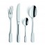 Fourchette à dessert en inox 18/0 2mm - Lot de 6 - Triomphe - Amefa