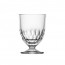 Gobelet forme basse à pied en verre pressé 21.7cl - Artois - La Rochère