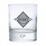 Gobelet forme basse - Verre à whisky décoré 29cl - Lot de 6 - Disco - Durobor
