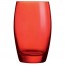 Gobelet forme haute - verre à eau 35cl rouge studio - Salto - Arcoroc