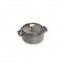 Cocotte en fonte ronde 10 cm gris graphite - Fondamentales - Staub