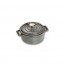 Cocotte en fonte ronde 14 cm gris graphite - Fondamentales - Staub