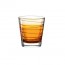 Verre à eau forme basse motifs rayures orange 25cl - Vario Struttura - Leonardo