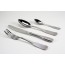 Fourchette à poisson 18/0 de 3mm finition satinée - Lot de 6 - Vieux Paris satiné - Amefa