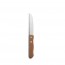 Couteau à steak inox manche en bois 20.5cm - Lot de 2 - Chuletero Blister 2 - La Casa 